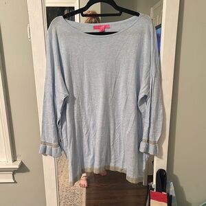 Lilly Pulitzer Light Blue Women's Top